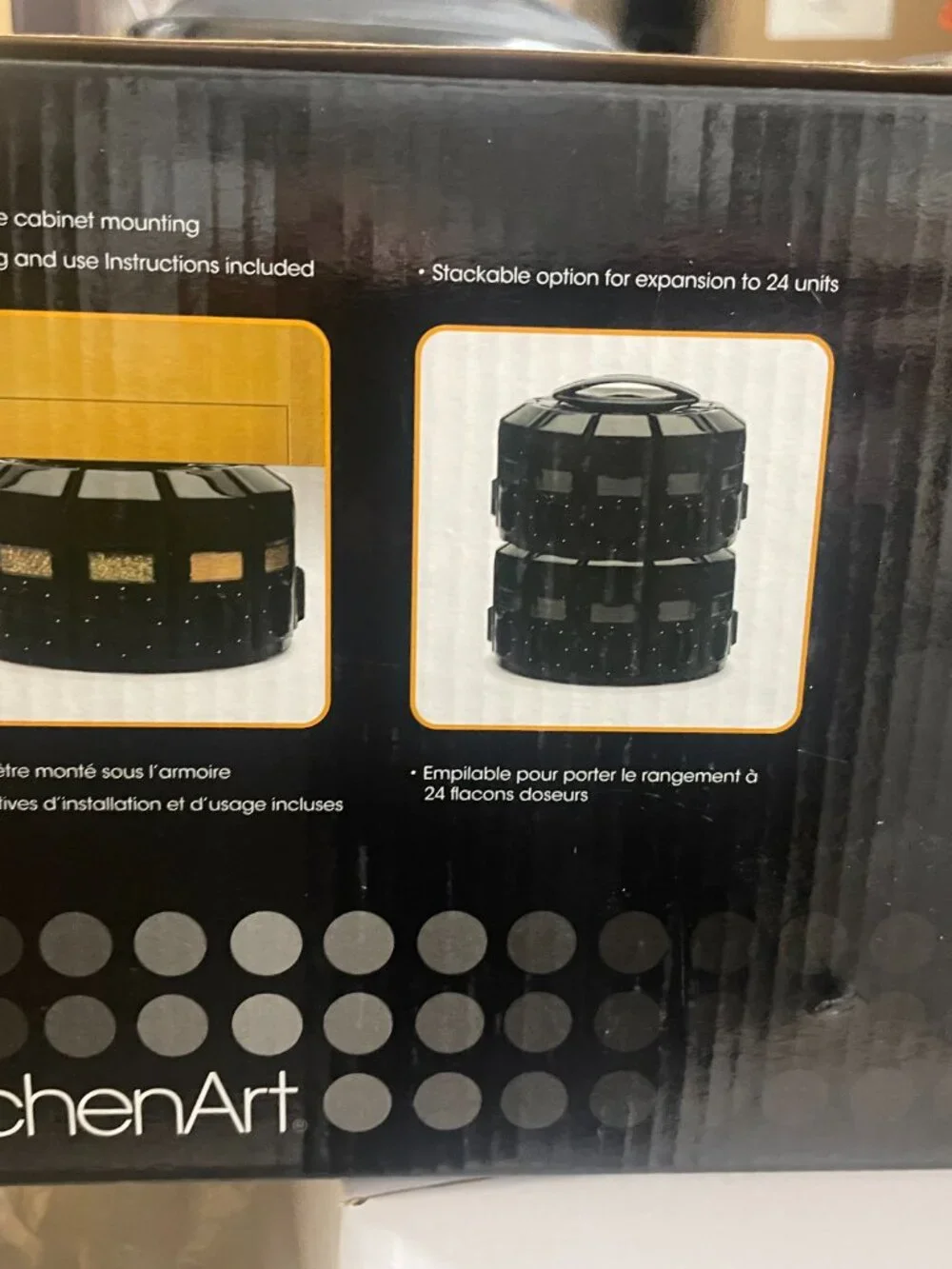 Black Select A Spice Pro Carousel